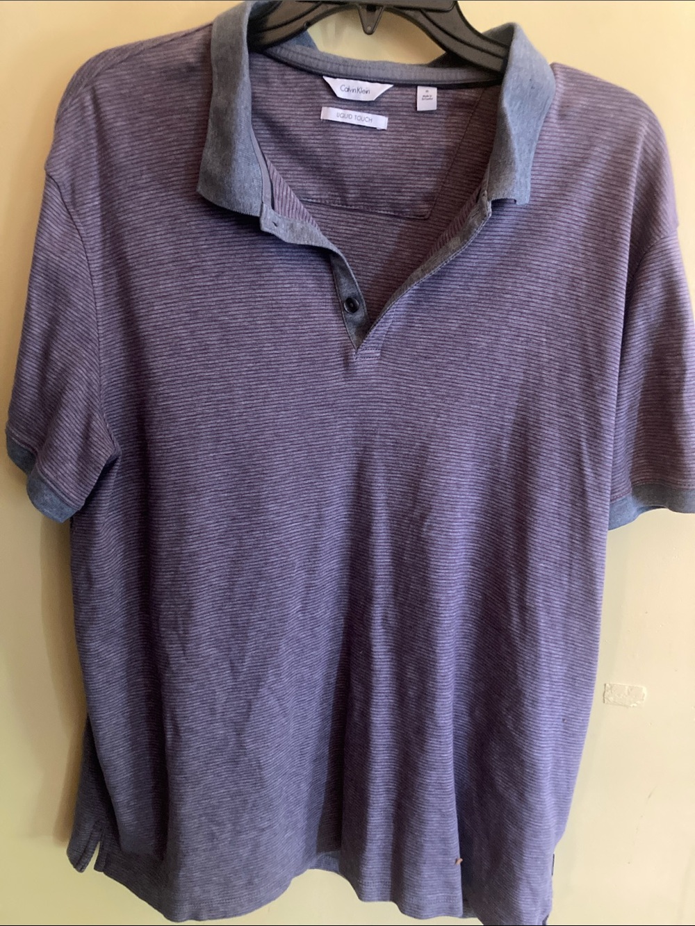 Calvin Klein liquid touch  Stripped Shirt